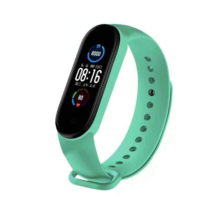 M6 Fitness Smart Watch – Waterproof Health Tracker for Men & Women