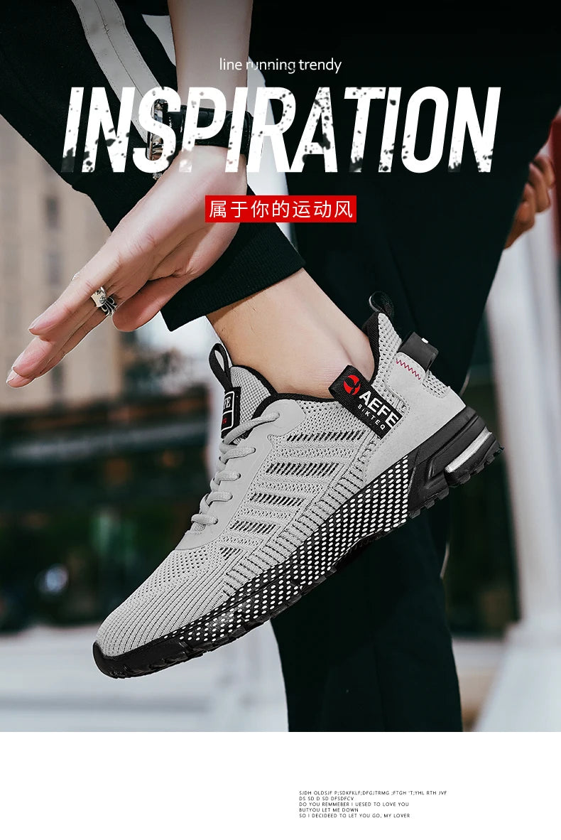 024 Men’s Running Shoes – Lightweight, Breathable Athletic Sneakers for Outdoor Training