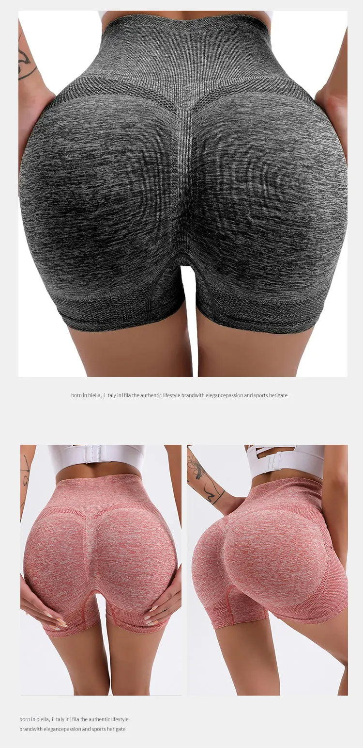 Women's High-Waist Workout Shorts