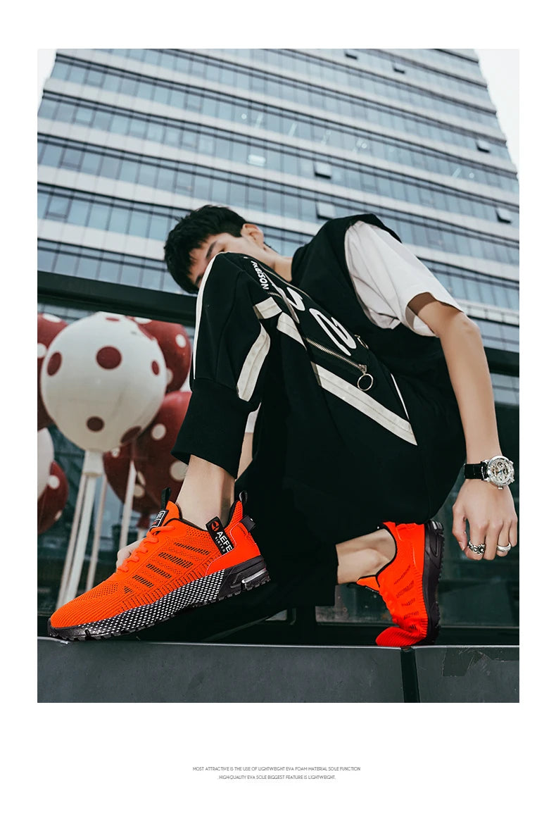 024 Men’s Running Shoes – Lightweight, Breathable Athletic Sneakers for Outdoor Training