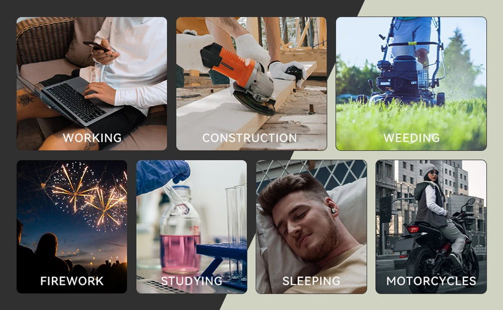 Silicone Noise-Canceling Earplugs – Soft, Waterproof Soundproof Ear Protectors for Sleep & Swimming