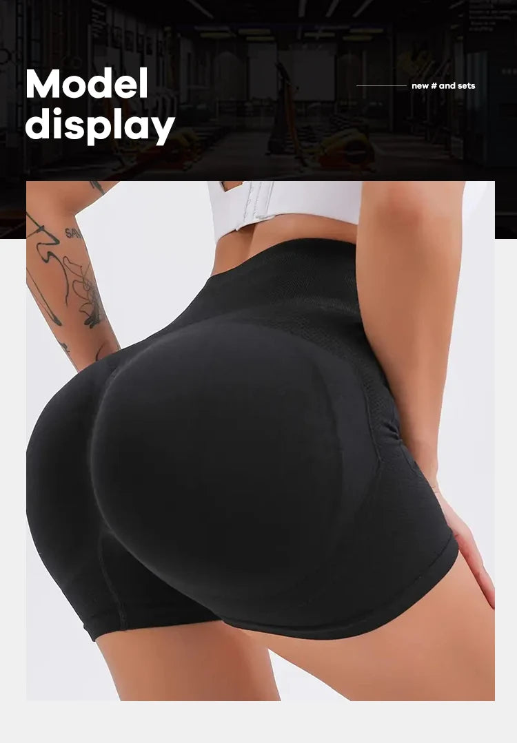 Women's High-Waist Workout Shorts