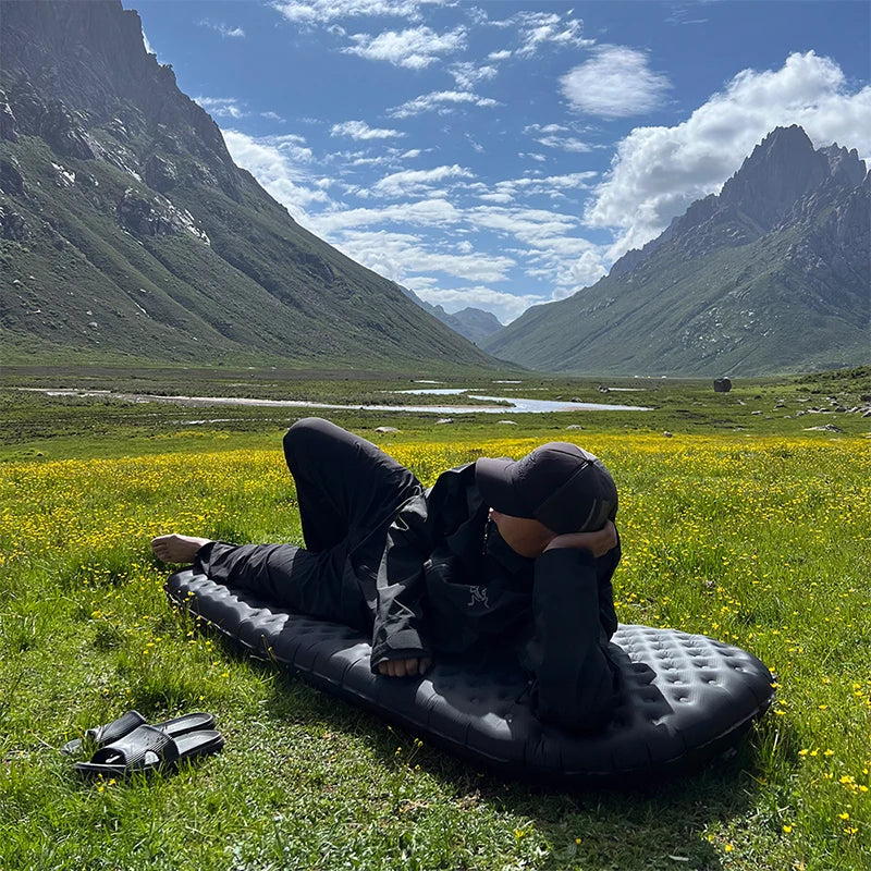 Windhike Inflatable Sleeping Pad – Ultralight Thermal Camping Mattress with R7.5/R4.2 Insulation