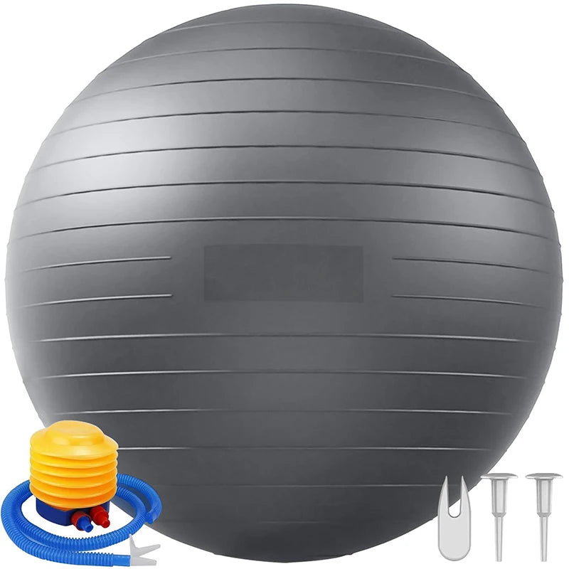 Yoga Balance Ball – 65/75/85cm for Home Fitness, Pilates & Prenatal Exercise