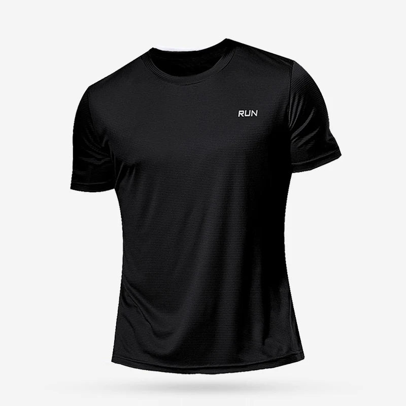 Men’s Quick-Dry Sports T-Shirt – Compression Workout & Running Jersey for Gym, Soccer, Jogging
