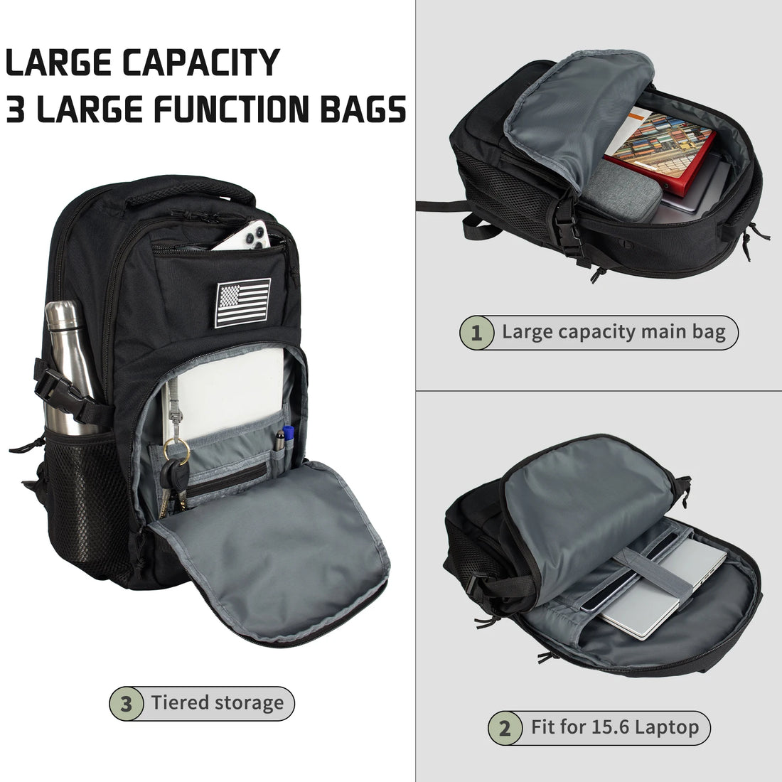 Tactical Backpack – 50L