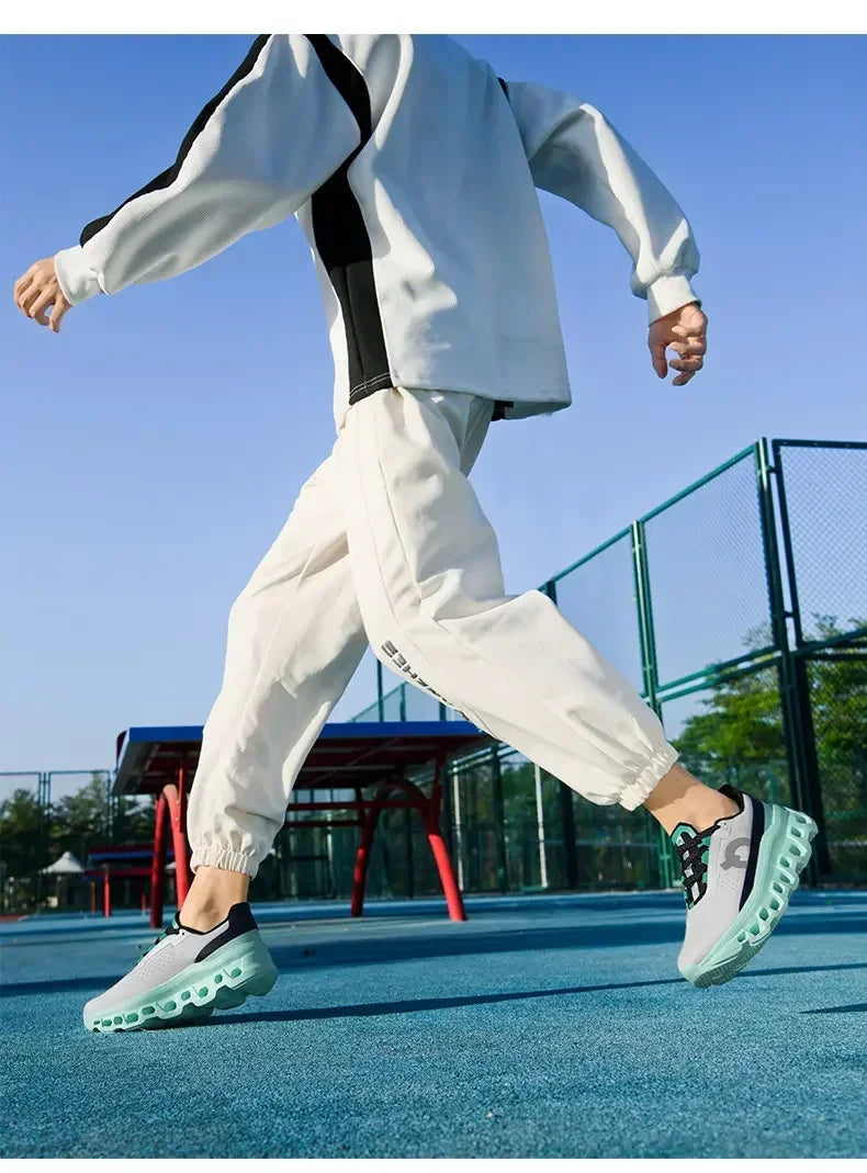 Men’s Lightweight Mesh Sneakers – Breathable Running & Walking Sports Shoes