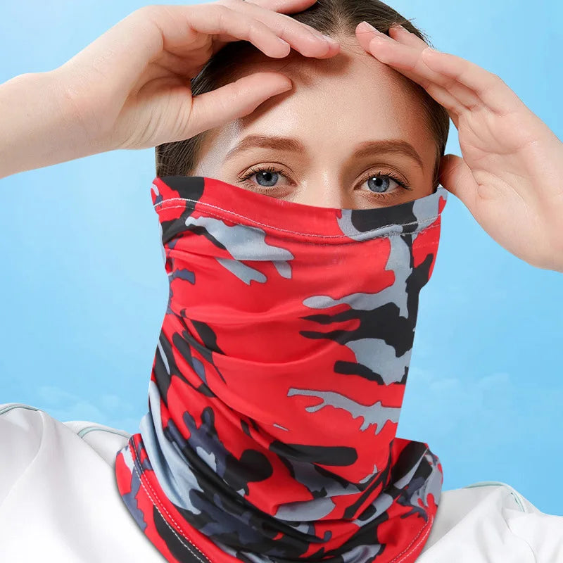 UV Protection Sports Bandana – Breathable Neck Gaiter for Cycling, Hiking & Outdoor Use