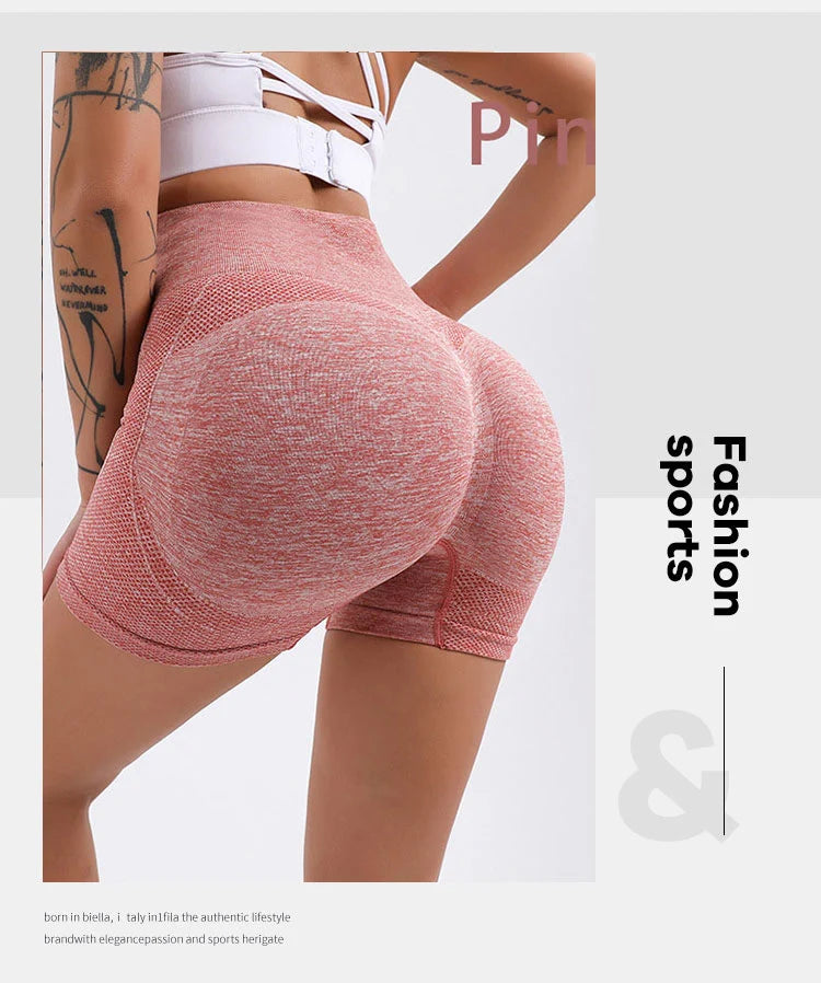 Women's High-Waist Workout Shorts