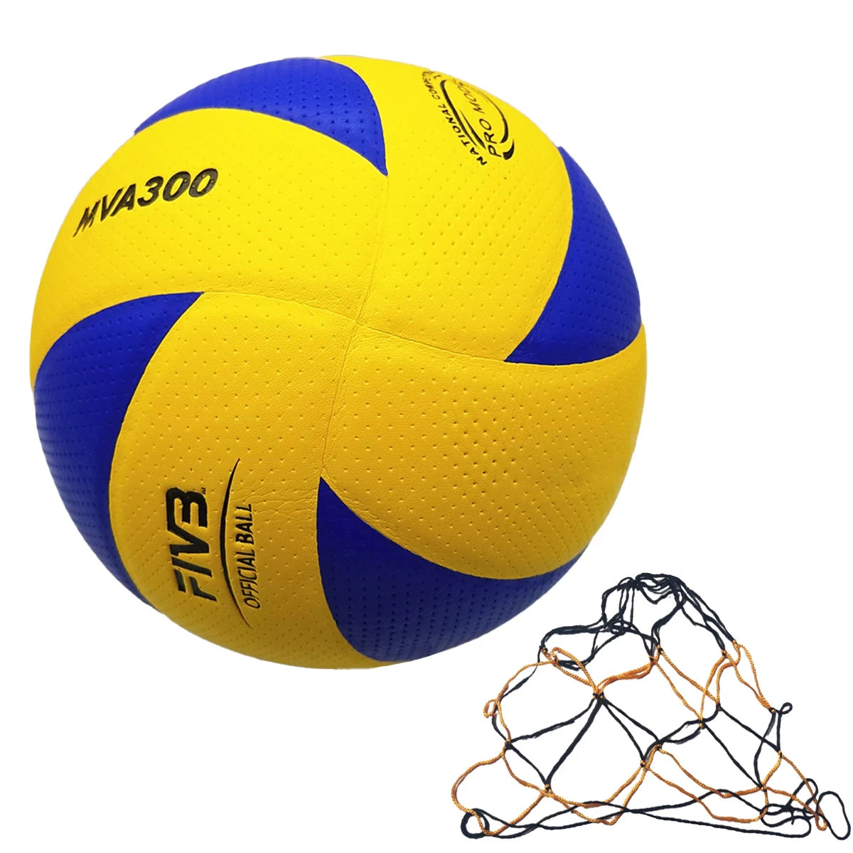 PU Leather Size 5 Volleyball – Soft Touch Ball for Indoor & Outdoor Training (MVA300 Style)