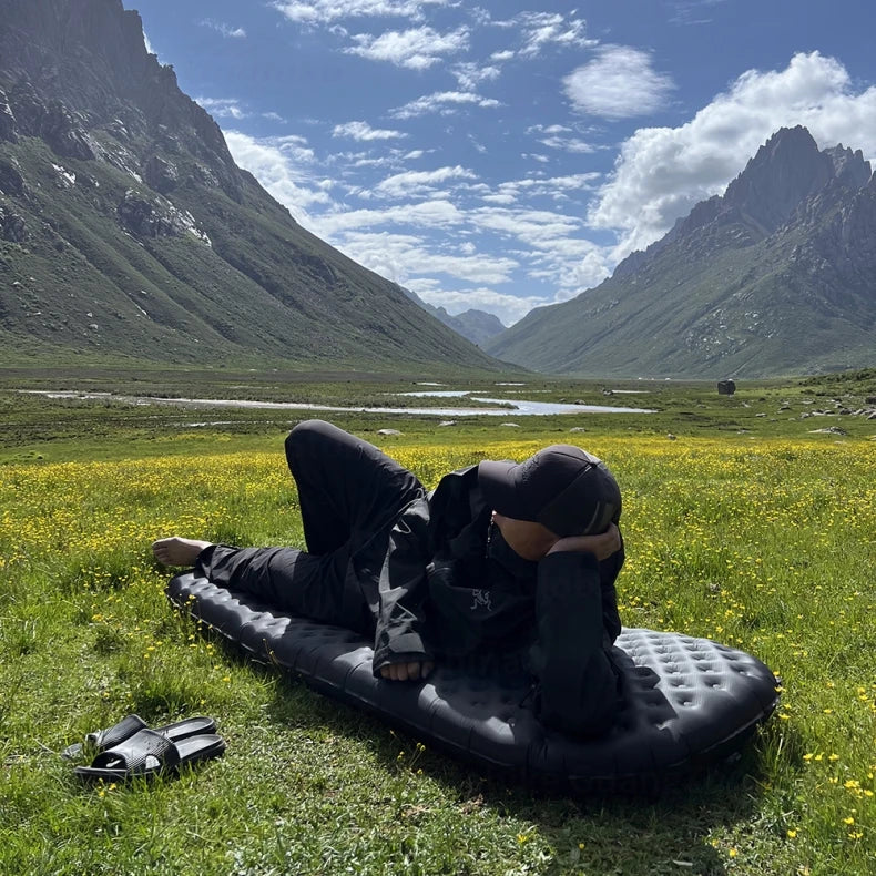 Windhike Inflatable Sleeping Pad – Ultralight Thermal Camping Mattress with R7.5/R4.2 Insulation