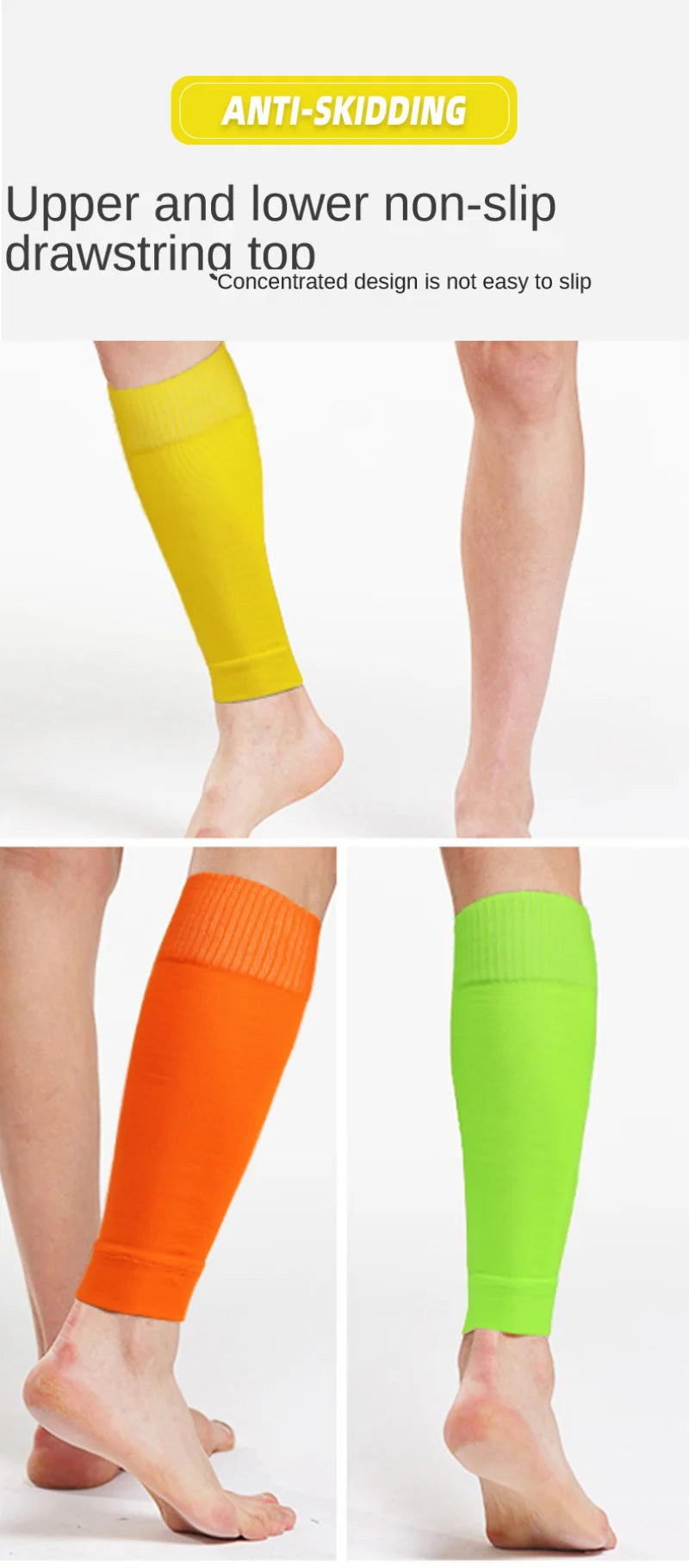 Breathable Sports Socks – Solid Color Athletic Socks for Men, Women & Kids