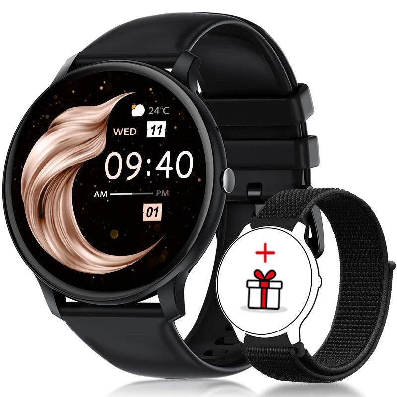 2025 Smart Watch for Men & Women – Bluetooth Call, Fitness & Health Tracker for Android & iOS