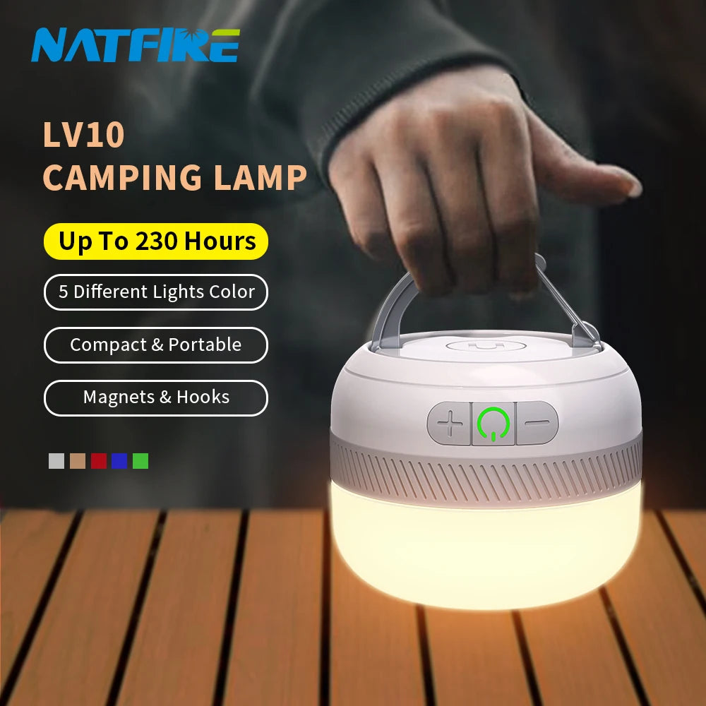 LV10 Rechargeable LED Camping Lantern