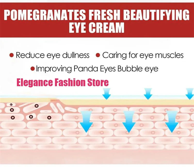 Instant Eye Cream – Reduces Eye Bags, Dark Circles & Puffiness, Lifting & Brightening Formula
