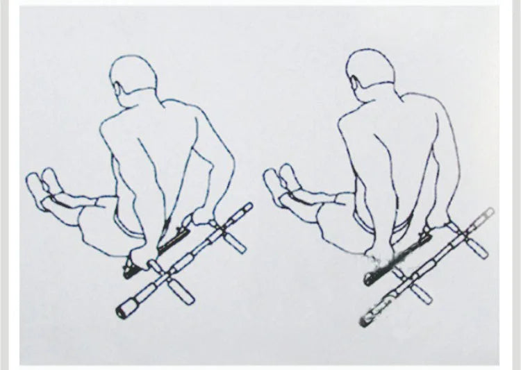 Adjustable Doorway Pull-Up Bar – Home Gym Strength Trainer with Non-Slip Grip