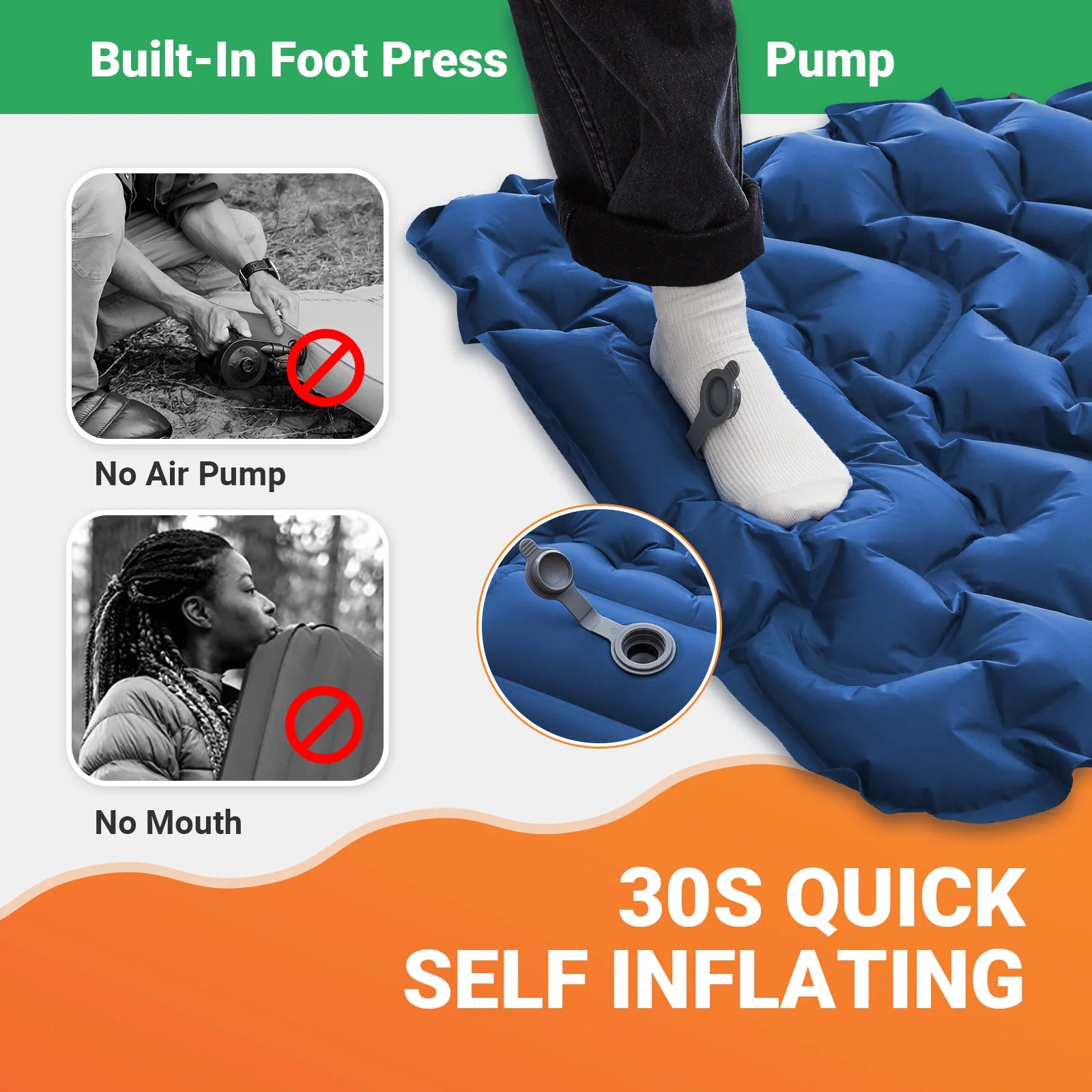 KingCamp Self-Inflating Sleeping Pad